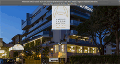 Desktop Screenshot of hotelambassadorbibione.it