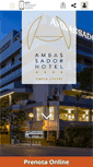 Mobile Screenshot of hotelambassadorbibione.it